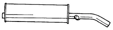 Rear Muffler (50612)