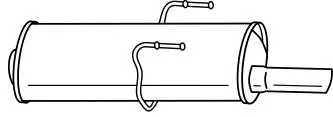 Rear Muffler (45694)