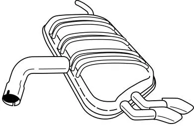 Rear Muffler (60693)