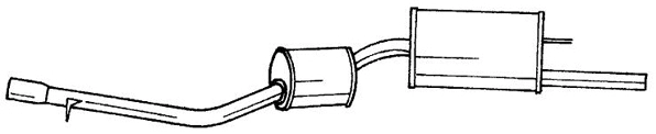 Rear Muffler (45613)