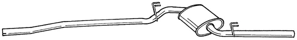Rear Muffler (22613)