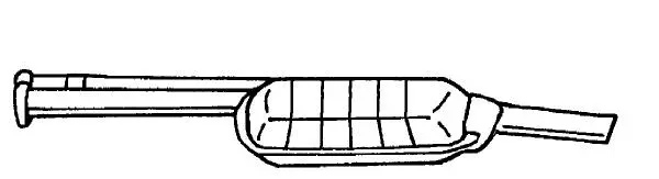 Centre Muffler (35432)
