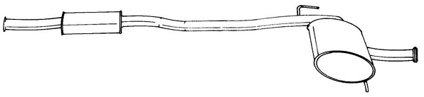 Centre Muffler (50466)