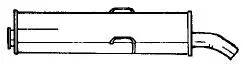 Rear Muffler (45630)