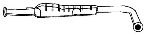 Centre Muffler (50429)
