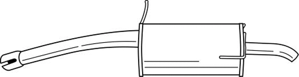 Rear Muffler (38620)