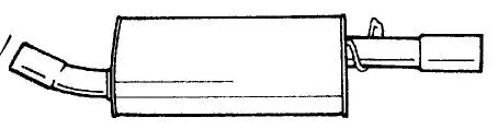 Rear Muffler (25627)