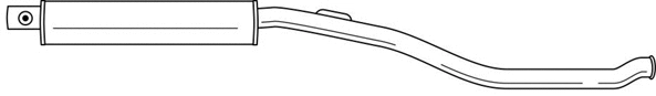 Centre Muffler (45413)