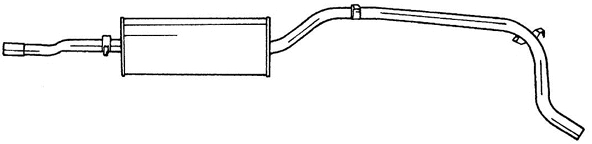Rear Muffler (60644)