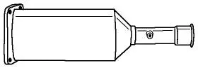 Soot/Particulate Filter, exhaust system (11420)