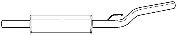 Centre Muffler (60476)