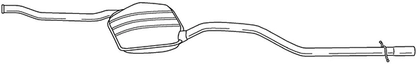 Centre Muffler (53442)