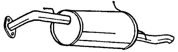 Rear Muffler (34621)