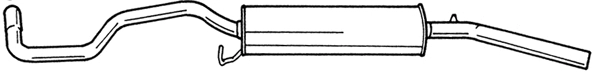 Rear Muffler (22614)