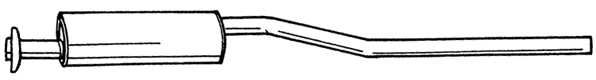 Centre Muffler (25488)