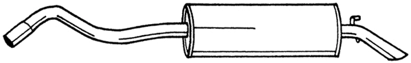 Rear Muffler (25632)