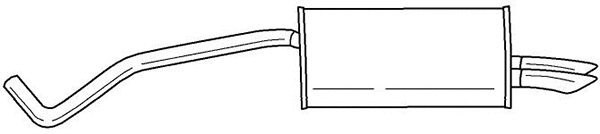 Rear Muffler (60632)