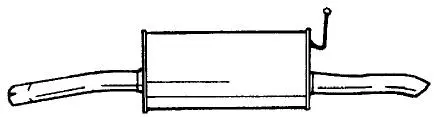 Rear Muffler (25622)