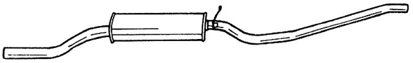 Rear Muffler (25642)