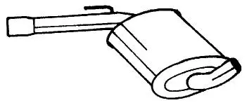 Centre Muffler (60432)