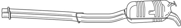 Rear Muffler (35666)