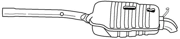 Rear Muffler (42619)