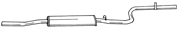Rear Muffler (12623)