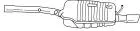Rear Muffler (10640)