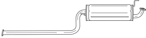 Rear Muffler (24604)