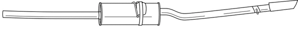 Rear Muffler (35652)