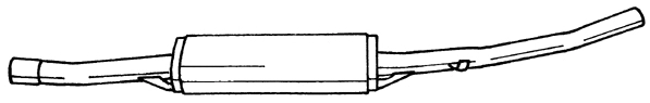 Centre Muffler (18400)