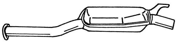 Centre Muffler (35419)