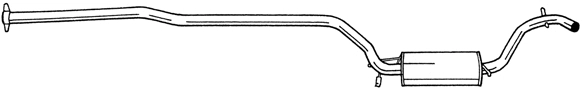 Centre Muffler (25410)