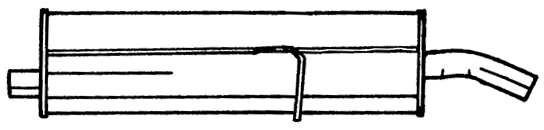 Rear Muffler (45605)
