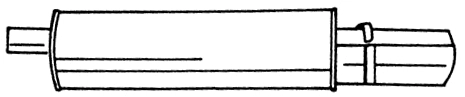 Rear Muffler (40627)