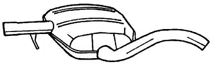 Centre Muffler (60436)