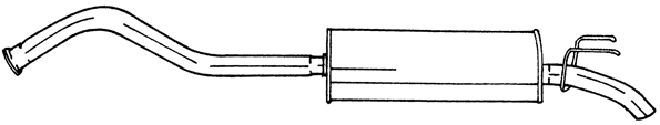 Rear Muffler (50657)