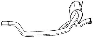 Centre Muffler (20425)