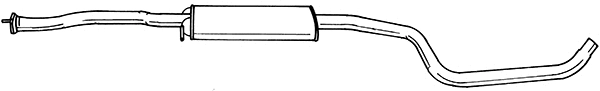 Centre Muffler (26423)