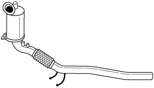 Soot/Particulate Filter, exhaust system (22182)