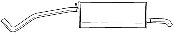 Rear Muffler (42627)