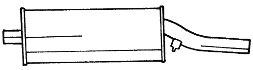 Rear Muffler (60606)