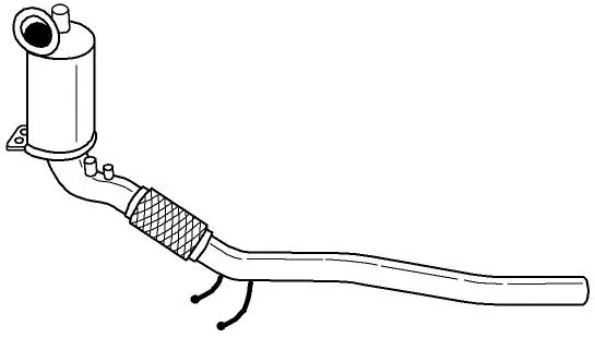 Soot/Particulate Filter, exhaust system (22161)