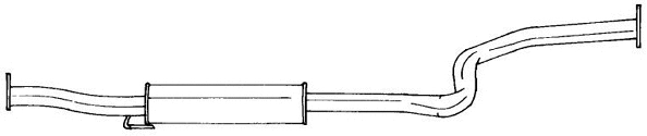 Centre Muffler (65439)