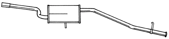 Rear Muffler (12681)