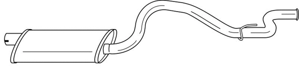 Rear Muffler (26629)