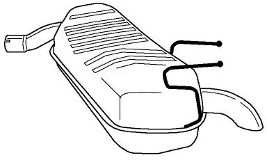 Rear Muffler (41637)