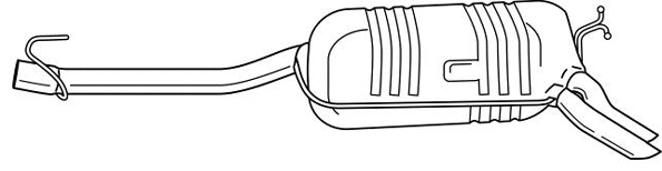Rear Muffler (35636)