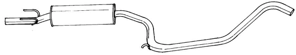 Centre Muffler (40470)
