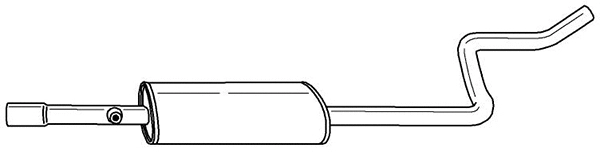 Centre Muffler (37435)